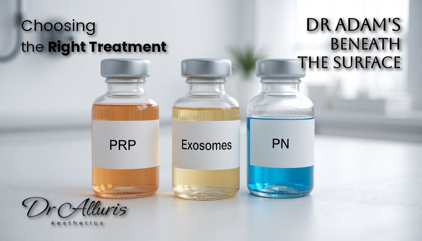 A comparison of PRPs vs Exosomes vs Polynucleotides